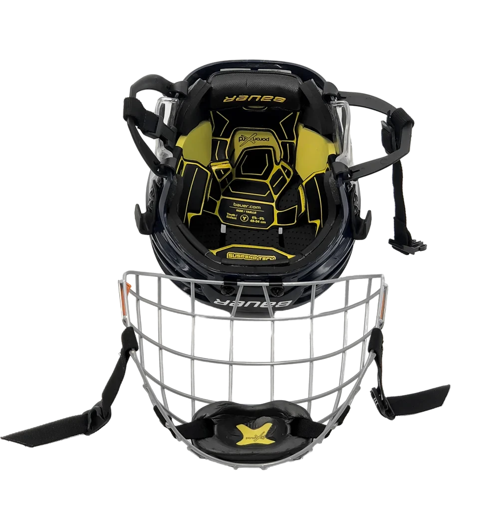 Bauer Re-Akt 100 - Youth Hockey Helmet (Black)
